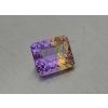 Amétrine naturelle poire 12.1x14.2 mm facettée