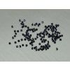 Saphir naturel rond 1.25 mm facetté noir