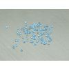 Topacio natural redondo 1.25 mm swiss azul facetado