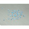 Topaze naturelle ronde 1.5 mm swiss blue facettée