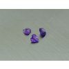Améthyste naturelle cœur 4.0x4.0 mm facettée