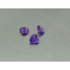 Ametyst přírodní srdce 5.0x5.0 mm fasetovaný