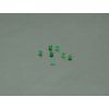 Émeraude naturelle ronde 3 mm facettée