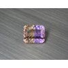 Ametrino natural osmihran 11.0x13.0 mm facetado