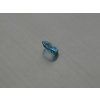 Topaze naturelle ovale 6x8 mm london blue facettée