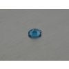 Topaze naturelle ovale 6x8 mm london blue facettée