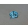 Topaze naturelle ovale 12.1x16.1 mm swiss blue facettée