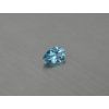 Topaze naturelle poire 6x9 mm swiss blue facettée