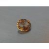 Topaze impériale naturelle ovale 14.9x12.5 mm facettée
