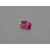 Rubis synthétique ovale 5x8 mm rouge-rose facetté