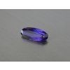 Alexandrite synthétique ovale 6x14 mm changeant de couleur