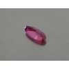 Ruby synthetischer  oval 6x14 mm rot-rosa