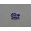 Alexandrite synthétique ovale 8x13 mm changeant de couleur