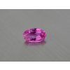 Rubis synthétique ovale 8x13 mm rose facetté