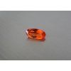 Corindon synthétique padparadscha ovale 8x16 mm