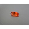 Corund padparadscha  synthetisches  oval 8x16 mm