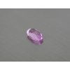 Rubis synthétique ovale 8x13 mm rose facetté
