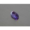 Alexandrite synthétique ovale 9x13 mm changeant de couleur