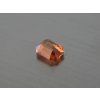 Corindon synthétique padparadscha rectangle 8x10 mm