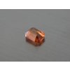 Corund padparadscha  synthetisches  rechteck 8x10 mm