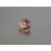 Corindon synthétique rond 5,1 mm rose