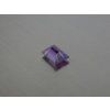 Alexandrite synthétique rectangle 7x10 mm changeant de couleur