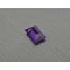 Alexandrite synthétique rectangle 7x11 mm changeant de couleur