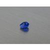 Spinelle synthétique briolette 4x6 mm  bleu couleur saphir, facetté