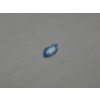 Spinel syntetický markýz 5x10 mm modrá barva sky topazu