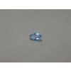 Spinel syntetyczny markiza 5x10 mm niebieska kolor sky topazu