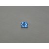 Spinell synthetisches  oval 6x8 mm blau farbe swiss Topas