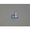 Spinelle synthétique ovale 7x11 mm couleur sky blue Topaze