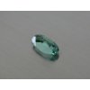 Spinel syntetický ovál 7x13 mm barva modrozeleného turmalínu