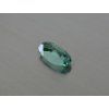 Spinelle synthétique ovale 7x13 mm couleur Tourmaline bleu-vert