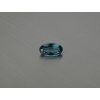 Spinelle synthétique ovale 7x13 mm couleur Tourmaline bleu-vert