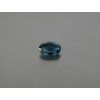 Spinelle synthétique ovale 8x12 mm couleur bleu london Topaze
