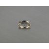 Quartz fumé naturel  ovale 8x13 mm facetté brun