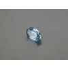 Spinelle synthétique ovale 8x13 mm couleur sky blue Topaze