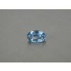 Spinelle synthétique ovale 8x13 mm couleur sky blue Topaze