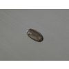Quartz fumé naturel  ovale 8x16 mm cabochon brun