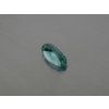 Spinelle synthétique ovale 8x16 mm vert et bleu changeant de couleur