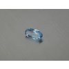 Spinell synthetisches  oval 8x16 mm sky blau