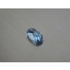 Spinelle synthétique ovale 10x16 mm couleur swiss blue Topaze