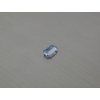 Spinel syntetický osmiúhelník 5x8 mm modrá barva swiss topazu
