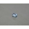 Spinelle synthétique octogone 6x8 mm couleur sky blue Topaze