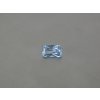 Spinel syntetický osmiúhelník 6x10 mm modrá barva sky topazu