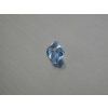Spinelle synthétique octogone 8x11 mm couleur swiss blue Topaze