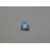 Spinel syntetický hruška 7x8 mm modrá barva sky topazu