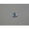 Spinelle synthétique poire 7x8 mm couleur sky blue Topaze