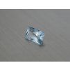 Spinelle synthétique rectangle 4x6 mm couleur sky blue Topaze